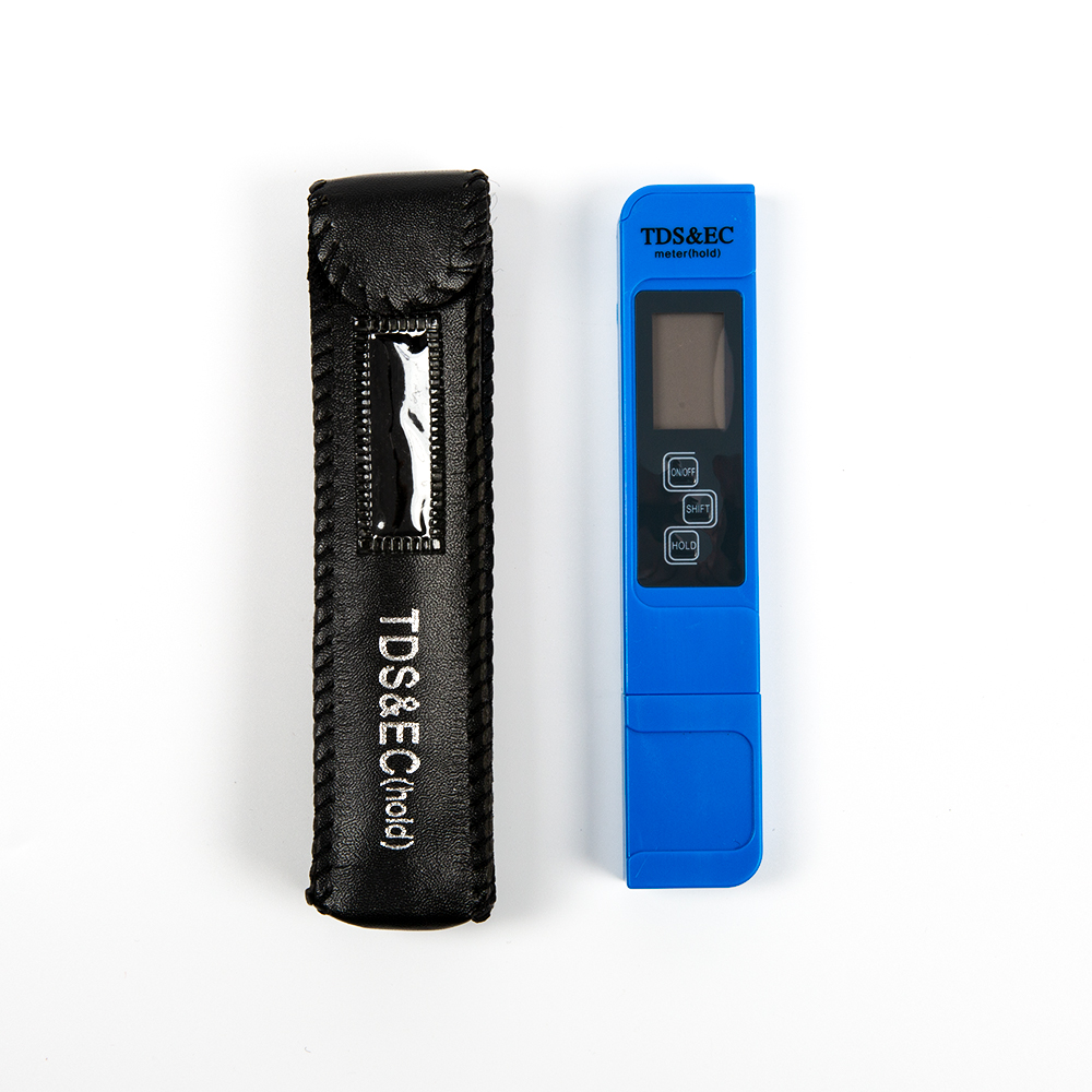 Цифровой измеритель (тестер) для воды TDS&EС с батарейкой, синий